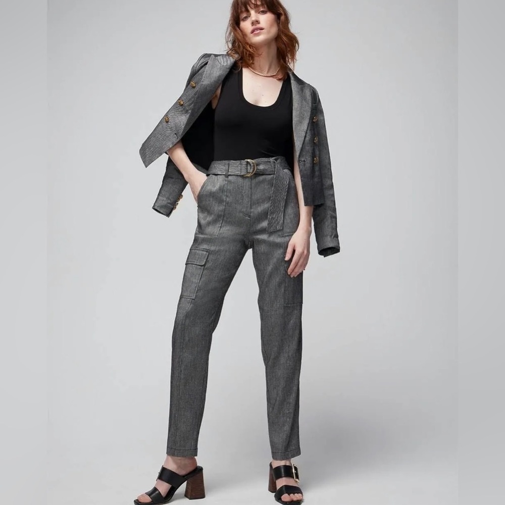 White House Black Market Linen Pants